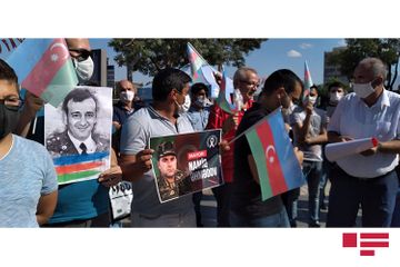 Türkiyənin Kayseri şəhərində Azərbaycana dəstək mitinqi keçirilib - FOTOSESSİYA