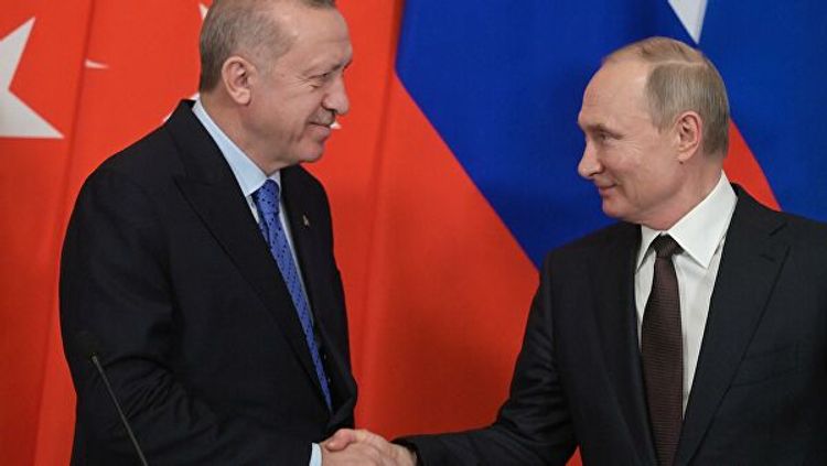 Эрдоган и Путин обсудили ситуацию на азербайджано-армянской границе