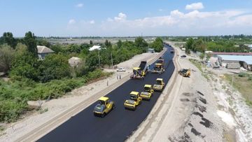 Ucar-Zərdab-Ağcabədi avtomobil yolunun tikintisi davam etdirilir