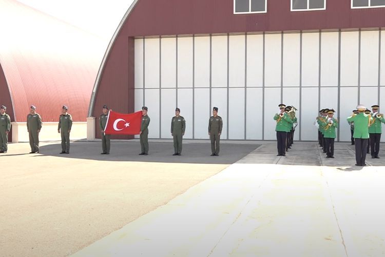 Группа военнослужащих и авиатехника ВС Турции прибыла в Нахчыван - ВИДЕО