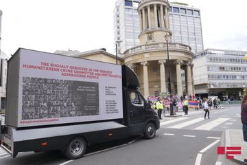 Azərbaycanlılar erməni təcavüzünə qarşı Londonda aksiya keçiriblər - YENİLƏNİB - FOTOSESSİYA - VİDEO