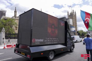 Azərbaycanlılar erməni təcavüzünə qarşı Londonda aksiya keçiriblər - YENİLƏNİB - FOTOSESSİYA - VİDEO
