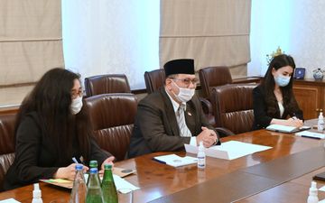 Ceyhun Bayramov İndoneziyanın ölkəmizdəki səfirini diplomatik müddətinin başa çatması ilə əlaqədar qəbul edib