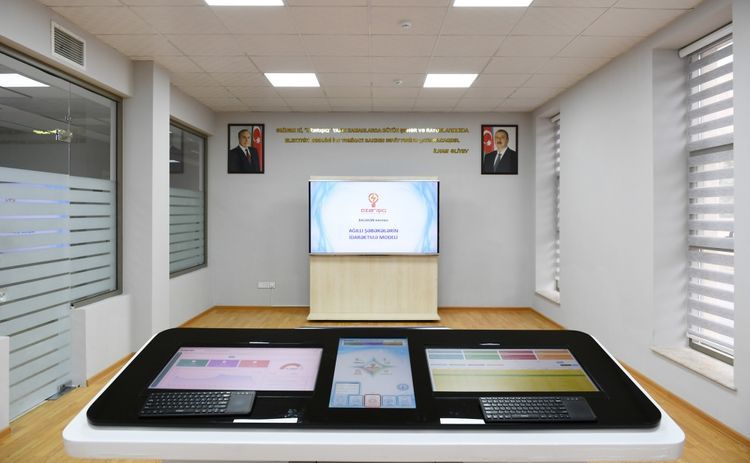 Azerbaijani President attended opening of Balakan Automated Management and Control Center owned by “Azerishig” OJSC