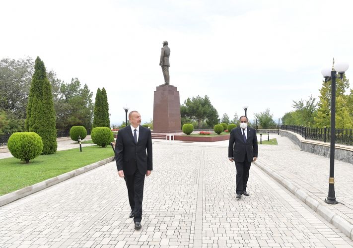 Президент Ильхам Алиев совершил поездку в Балакен - ОБНОВЛЕНО