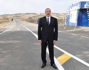 İsmayıllıda avtomobil yolu yenidənqurmadan sonra istifadəyə verilib - YENİLƏNİB