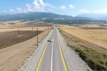 İsmayıllıda avtomobil yolu yenidənqurmadan sonra istifadəyə verilib - YENİLƏNİB