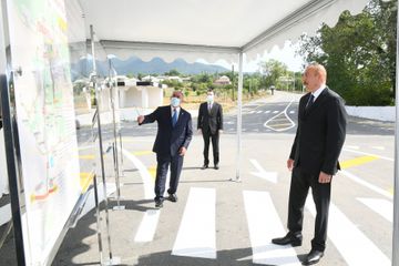 İsmayıllıda avtomobil yolu yenidənqurmadan sonra istifadəyə verilib - YENİLƏNİB