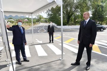İsmayıllıda avtomobil yolu yenidənqurmadan sonra istifadəyə verilib - YENİLƏNİB