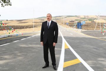 İsmayıllıda avtomobil yolu yenidənqurmadan sonra istifadəyə verilib - YENİLƏNİB