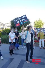 Sivasda Azərbaycana dəstək aksiyası keçirilib - FOTO