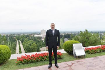 Prezident İlham Əliyevin Balakənə səfəri başlayıb