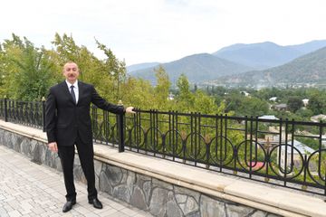 Prezident İlham Əliyevin Balakənə səfəri başlayıb