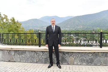 Prezident İlham Əliyevin Balakənə səfəri başlayıb