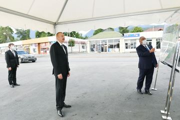 Prezident İlham Əliyev Əmirvan-Vəndam avtomobil yolunun açılışında iştirak edib - YENİLƏNİB