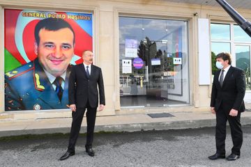 Prezident İlham Əliyev Əmirvan-Vəndam avtomobil yolunun açılışında iştirak edib - YENİLƏNİB