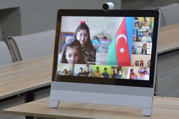 Nazir Ramin Quluzadə uşaqlarla onlayn formatda görüşüb - FOTO - VİDEO