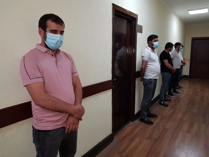 Şəmkirdə sanitar-karantin qaydalarını pozan çay evi aşkarlanıb - FOTO