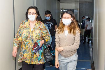 Ankaradan Bakıya çarter reysi ilə 144 Azərbaycan vətəndaşı gətirilib - FOTO