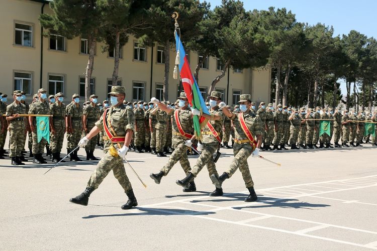 Azərbaycan Ordusunda andiçmə mərasimi keçirilib - FOTO