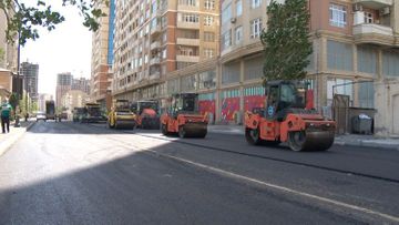 В Баку на улице Юсифа Сафарова создается новая дорожная развязка