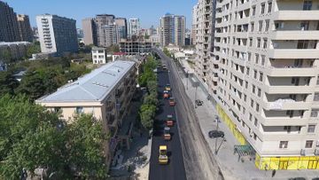 В Баку на улице Юсифа Сафарова создается новая дорожная развязка