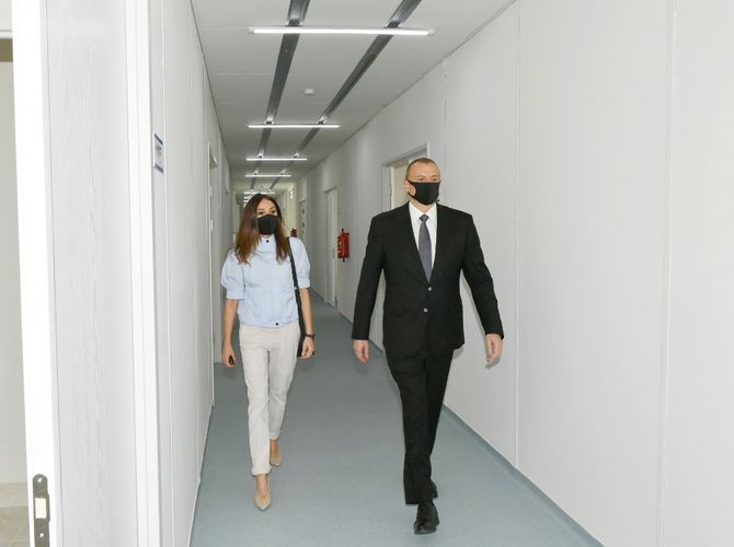 3 modular hospitals inaugurated with participation of President Ilham Aliyev and first lady Mehriban Aliyeva 