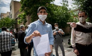 Ermənistanın İrandakı səfirliyi qarşısında etiraz aksiyası keçirilib