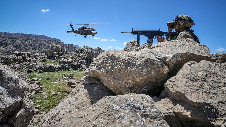İraqın şimalında 8 PKK terrorçusu zərərsizləşdirilib