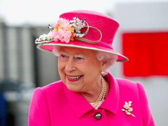 A scaled-down ceremony at Windsor marks Queen Elizabeth