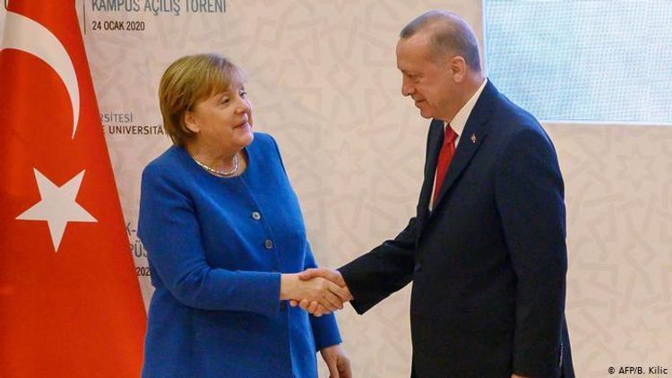 Erdoğan, Merkel agree UN process for Libya should be reinforced