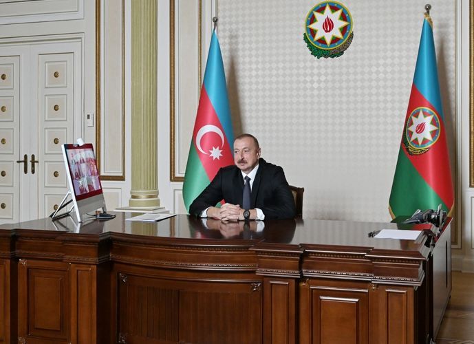 Prezident İlham Əliyev: “Biz özümüzü beynəlxalq ictimaiyyətin etibarlı üzvü kimi nümayiş etdiririk”