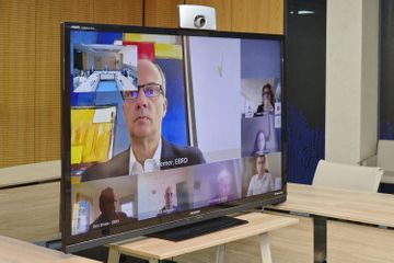 Nazir Ramin Quluzadə və AYİB-in nümayəndələri arasında virtual görüş keçirilib - FOTO