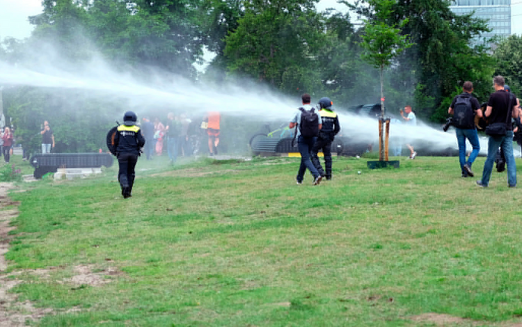 Dutch police detain 400 after protest over coronavirus restrictions