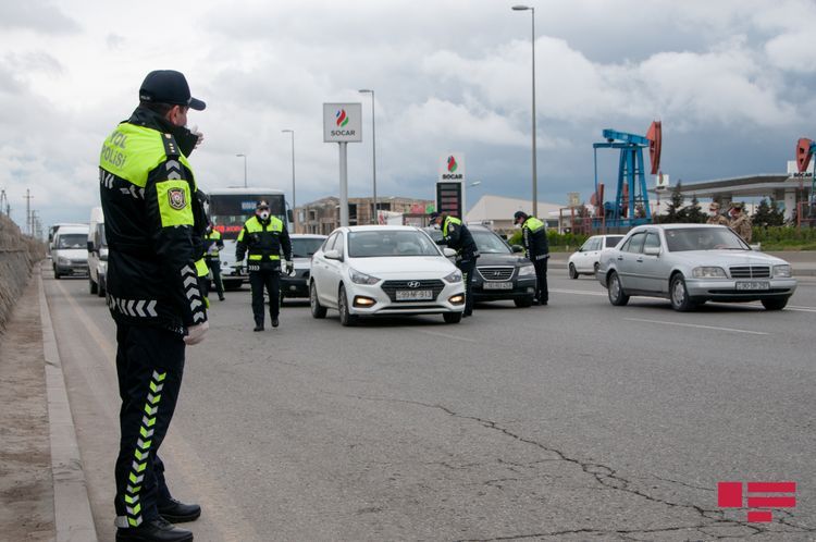 ГДП: Возвращены 900 автомобилей, пытавшихся въехать в Баку и выехать из города