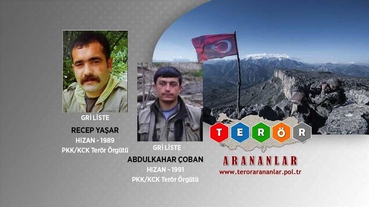 Turkey: Terrorists neutralized were on wanted list