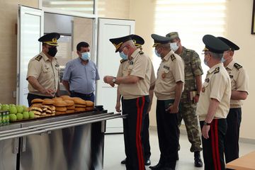 Mühəndis Qoşunlarının yeni inşa edilmiş mühəndis infrastrukturu istifadəyə verilib
