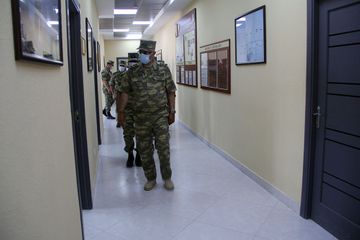 HHQ-nin cəbhəboyu zonada yerləşən növbəti hərbi hissəsinin açılış mərasimi olub