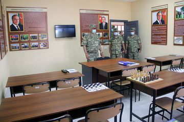 HHQ-nin cəbhəboyu zonada yerləşən növbəti hərbi hissəsinin açılış mərasimi olub