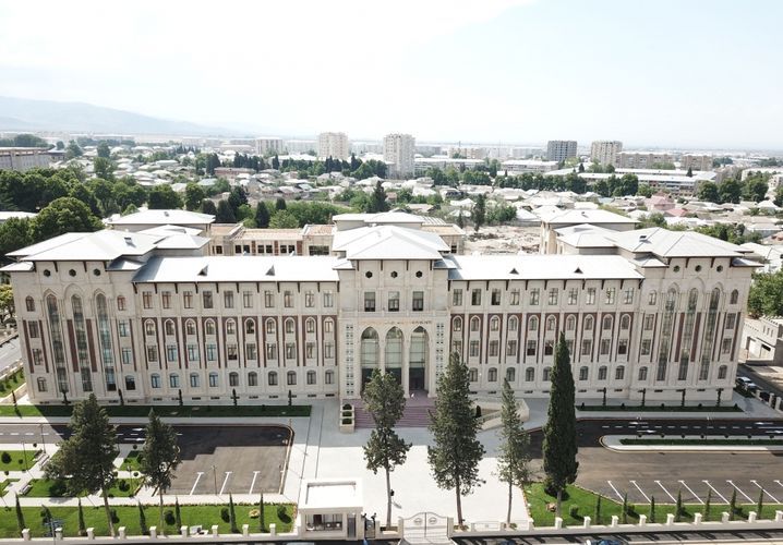 President Ilham Aliyev attends opening of new educational building of Azerbaijan State Agrarian University