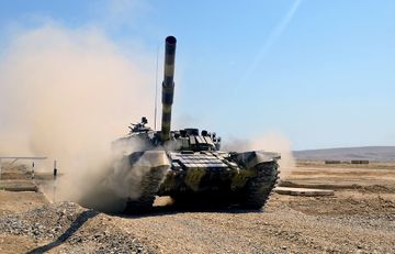 “Ən yaxşı tank heyəti” adı uğrunda yarışlar keçirilib - VİDEO