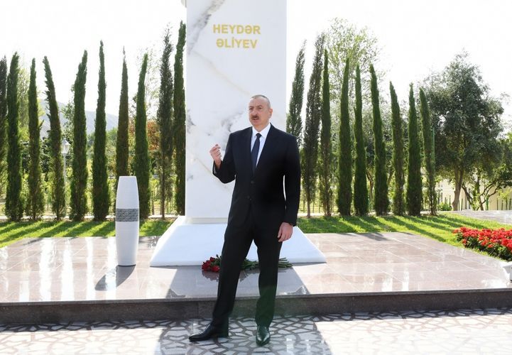 Президент Ильхам Алиев: Теплоэлектростанция в Мингячевире была построена по инициативе великого лидера Гейдара Алиева