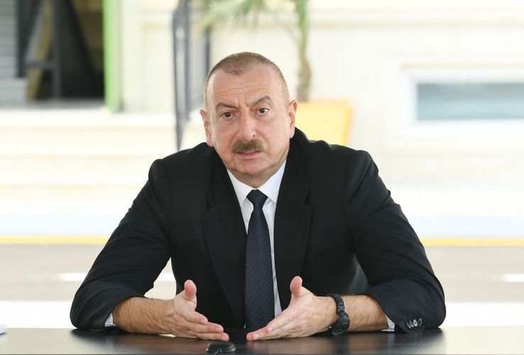 Президент: Этот конфликт – горькое наследие власти Народного фронта Азербайджана 