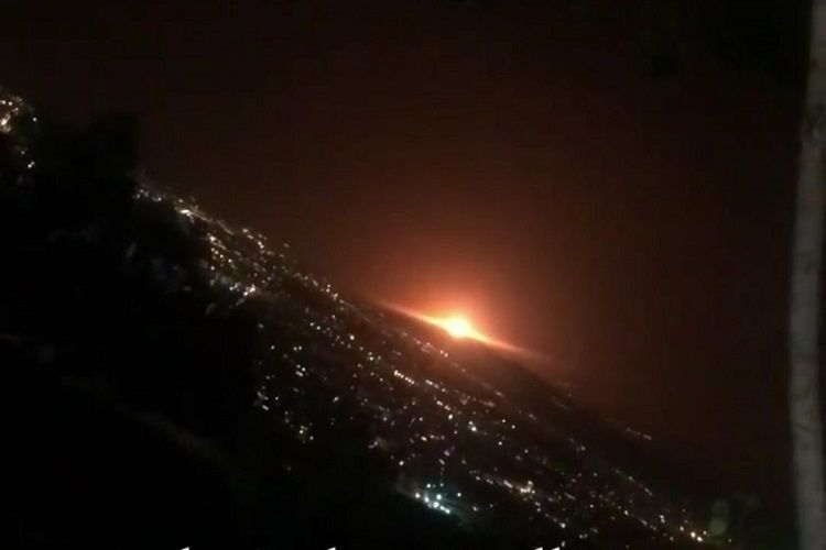 В Тегеране прогремел сильный взрыв