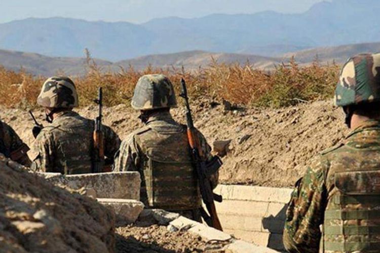 Армяне проводят военные учения на оккупированных землях Азербайджана