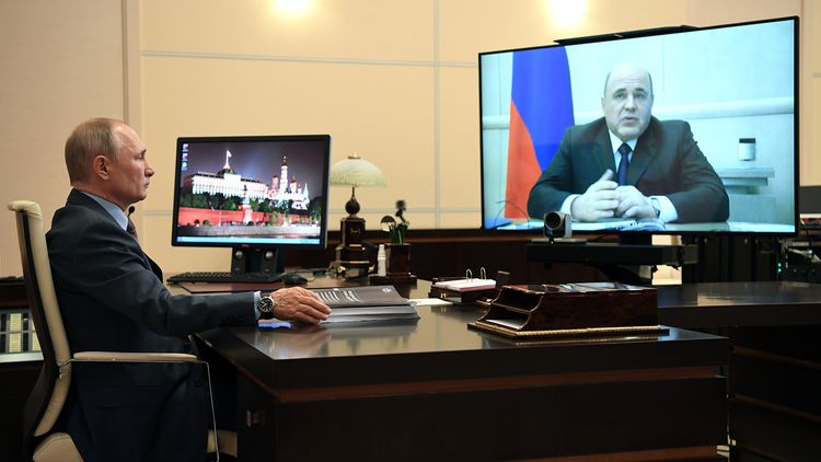 Putin says working in online format was real challenge for him