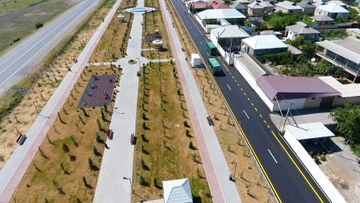 Mingəçevirin 4 yaşayış massivində 11.9 km yol yenidən qurulub