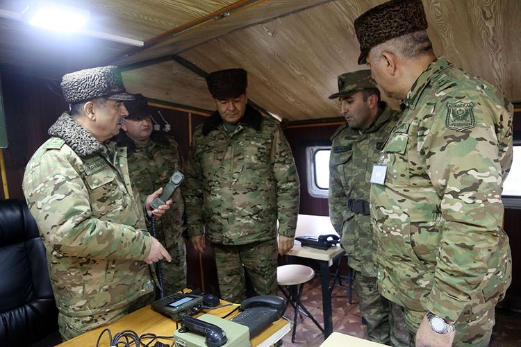 Minister of Defense visited Exercise Command Control Post
