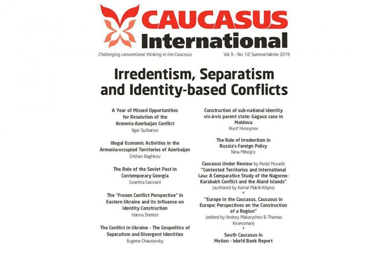 “Caucasus International” jurnalının növbəti sayı nəşr edilib  