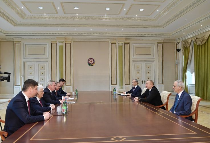 Президент Азербайджана принял губернатора Ростовской области РФ - ОБНОВЛЕНО